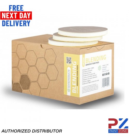 Safeproducts Abrasive Foam Blending Pads Discs SP2000 150mm x 12mm 20/box